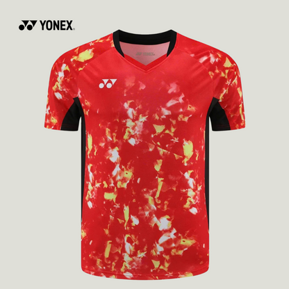 Yonex Men's Crew Neck Shirt 10506 (Clear Red)
