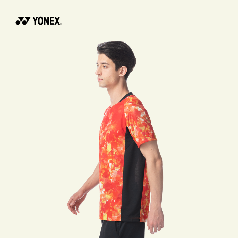 Yonex Men's Crew Neck Shirt 10506 (Clear Red)