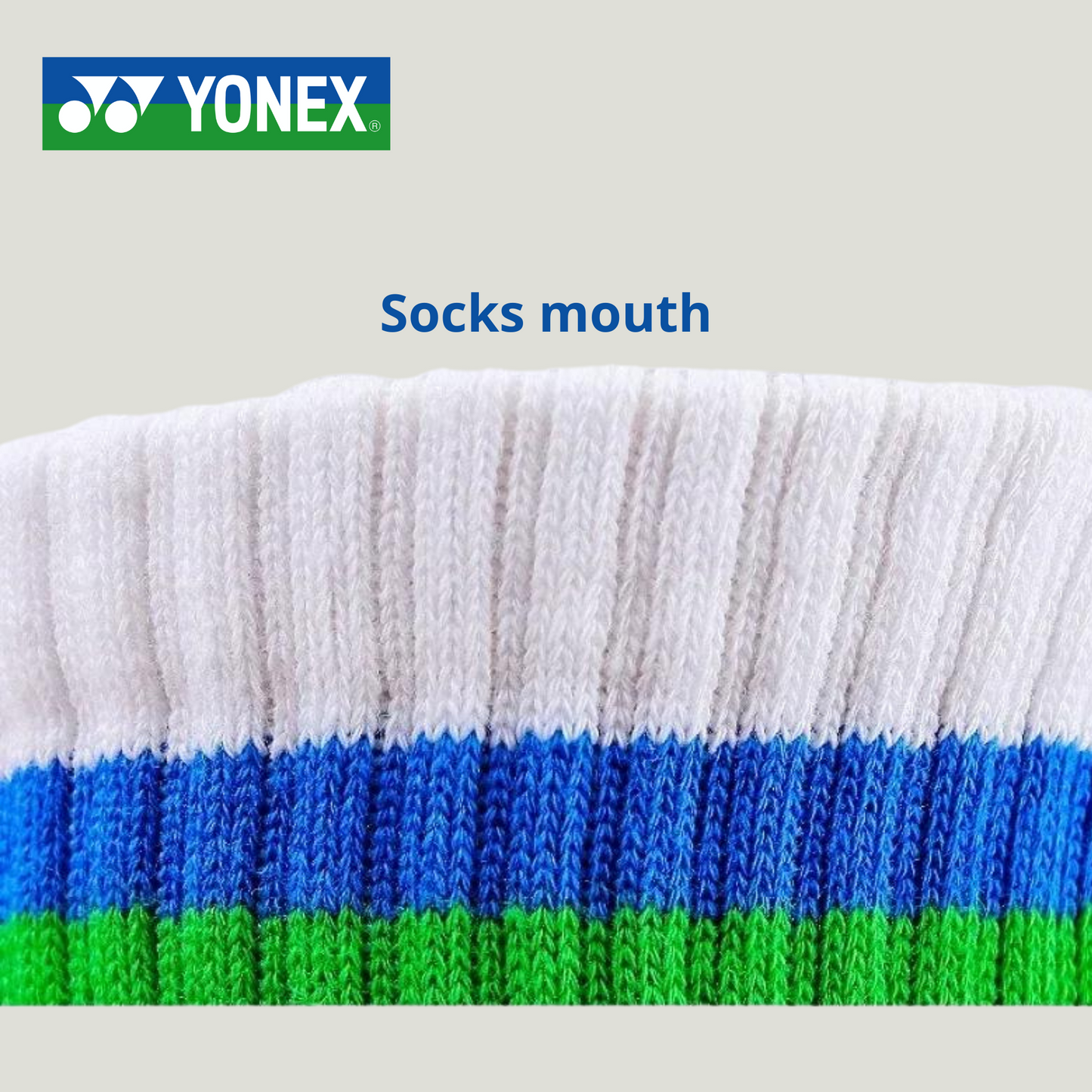 Yonex Unisex Mid-Crew Socks - 75th Anniversary Limited Version (1 Pair)