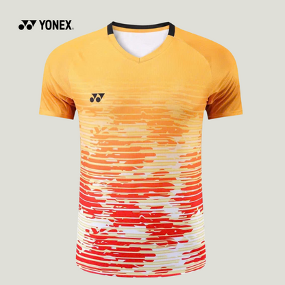 Yonex Men's Tournament Crew Shirt 10812 (Orange)