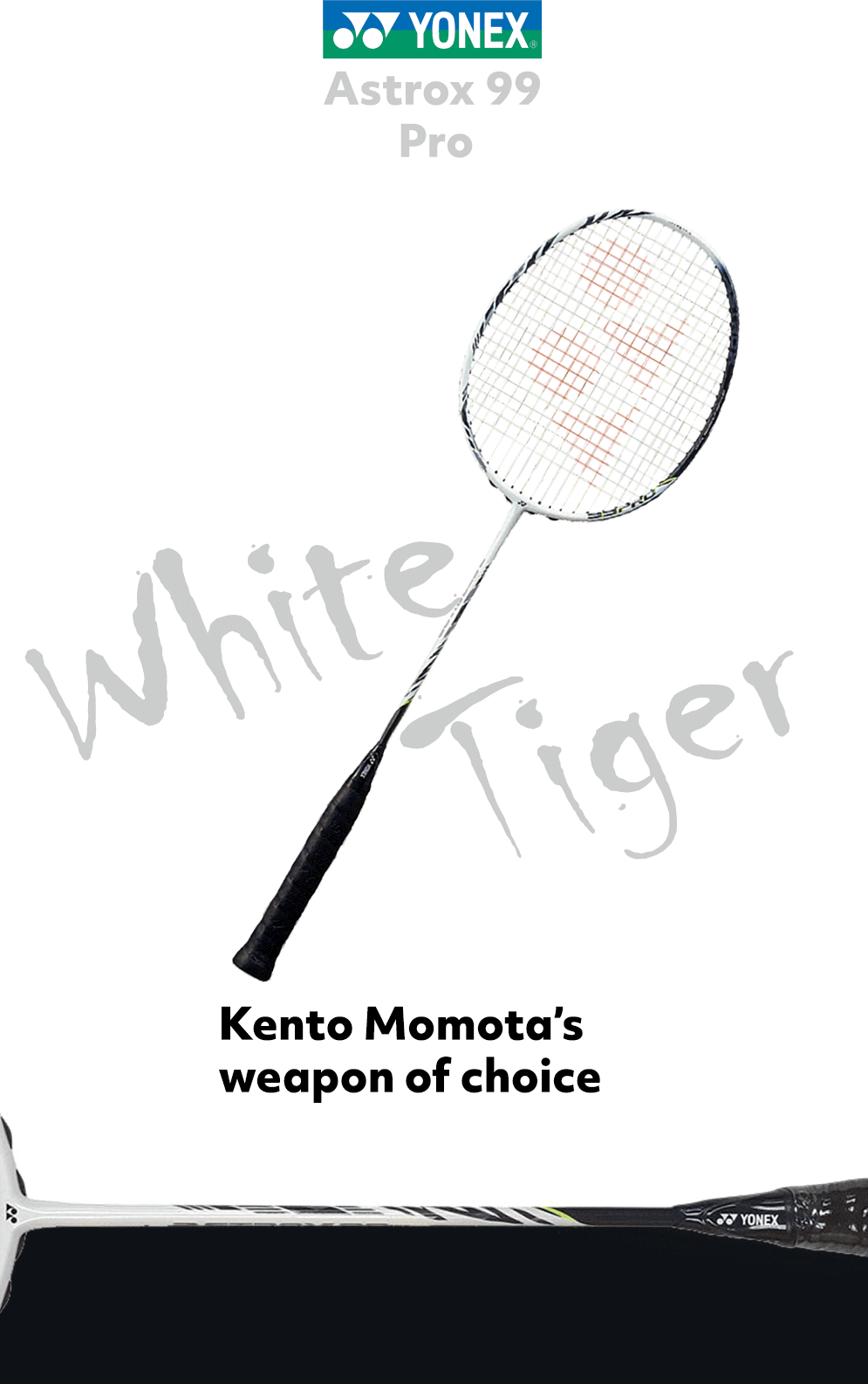 ASTROX 99 PRO [PRE-STRUNG] (White Tiger)