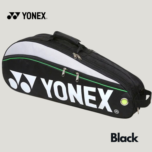 Yonex Team 3-Pack Racket Bag (Black)